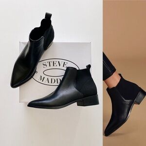 Steve Madden Jingle Boot Short Black